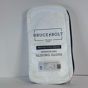 Bruce Bolt Chrome Series Premium Pro Sliding Glove Mit Adult Baby Blue NWT